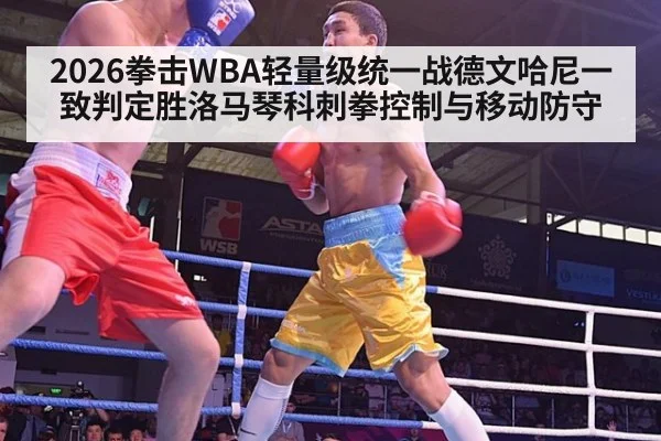 2026拳击WBA轻量级统一战德文哈尼一致判定胜洛马琴科刺拳控制与移动防守（XKSPORTS）
